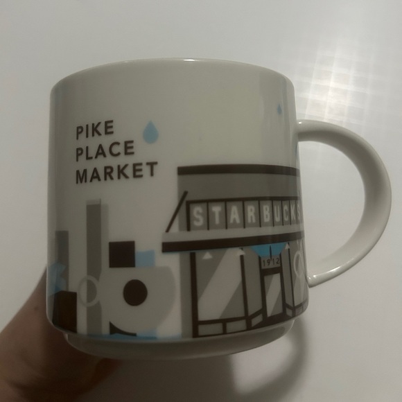 Starbucks PIKE PLACE MARKET Ceramic Coffee Tea Mug - Picture 4 of 6